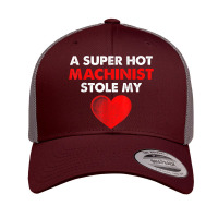 Machinist Hot Machine Operator Machining Retro Trucker Cap | Artistshot