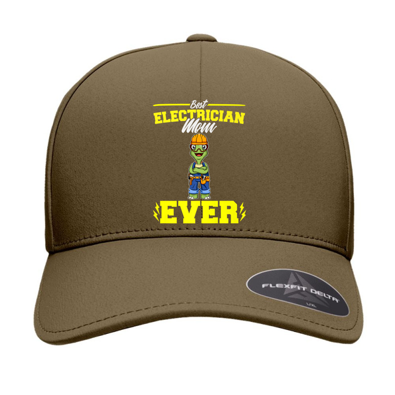 Best Electrician Mom Ever Electronic Technician Premium T Shirt Seamless Cap by cm-arts | Artistshot