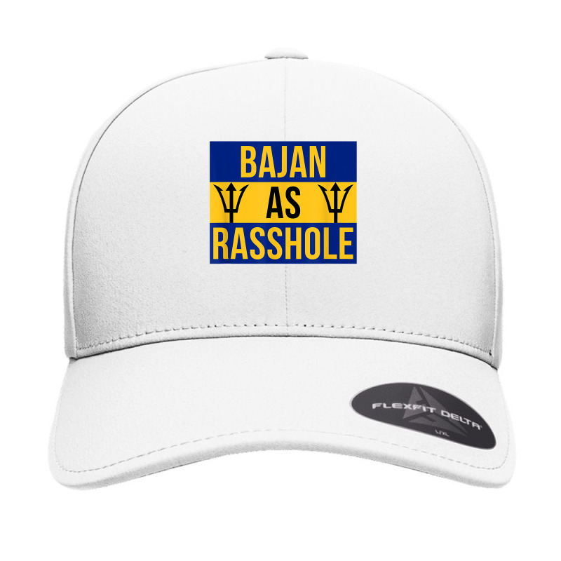 Barbados Flag With Barbados Tridents Bajan As Rasshole Seamless Cap | Artistshot