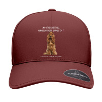 Fun English Cocker Spaniel On It Dog Lovers Adopt Dont Shop T Shirt Seamless Cap | Artistshot