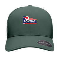 Retro Pontiac Classic Car Dealership Sign Seamless Cap | Artistshot