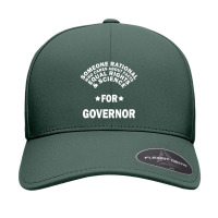 Someone Rational For Governor  Election Premium T Shirt Seamless Cap | Artistshot