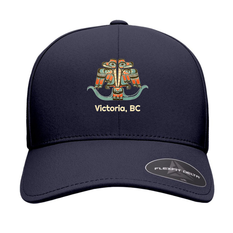 Victoria British Columbia Canada Thunderbird Bc Haida Art Seamless Cap | Artistshot