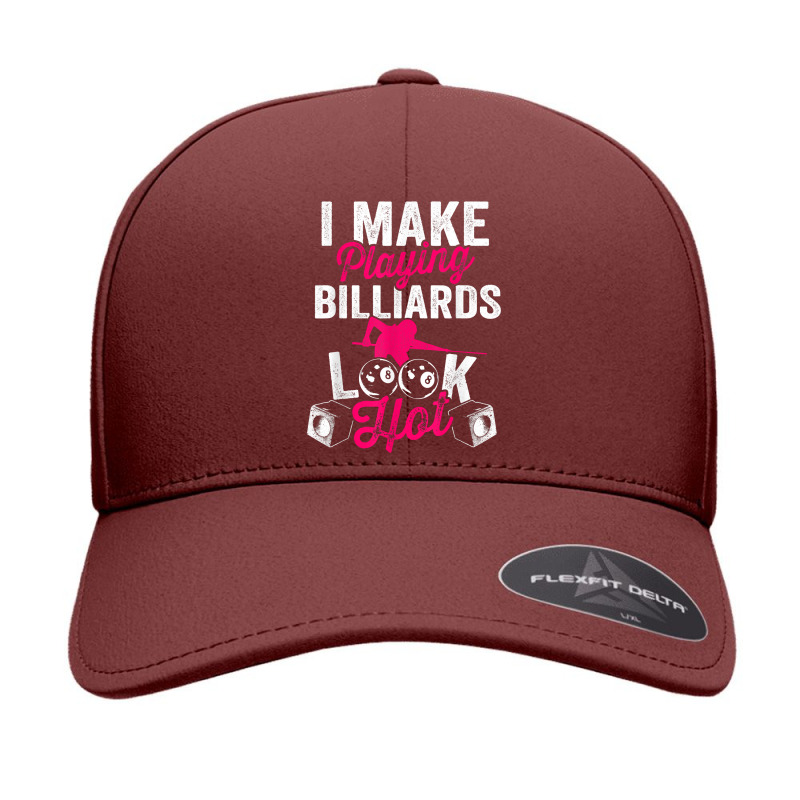 Billiards Pool 8 Ball Snooker Female Billiard Player T Shirt Seamless Cap | Artistshot