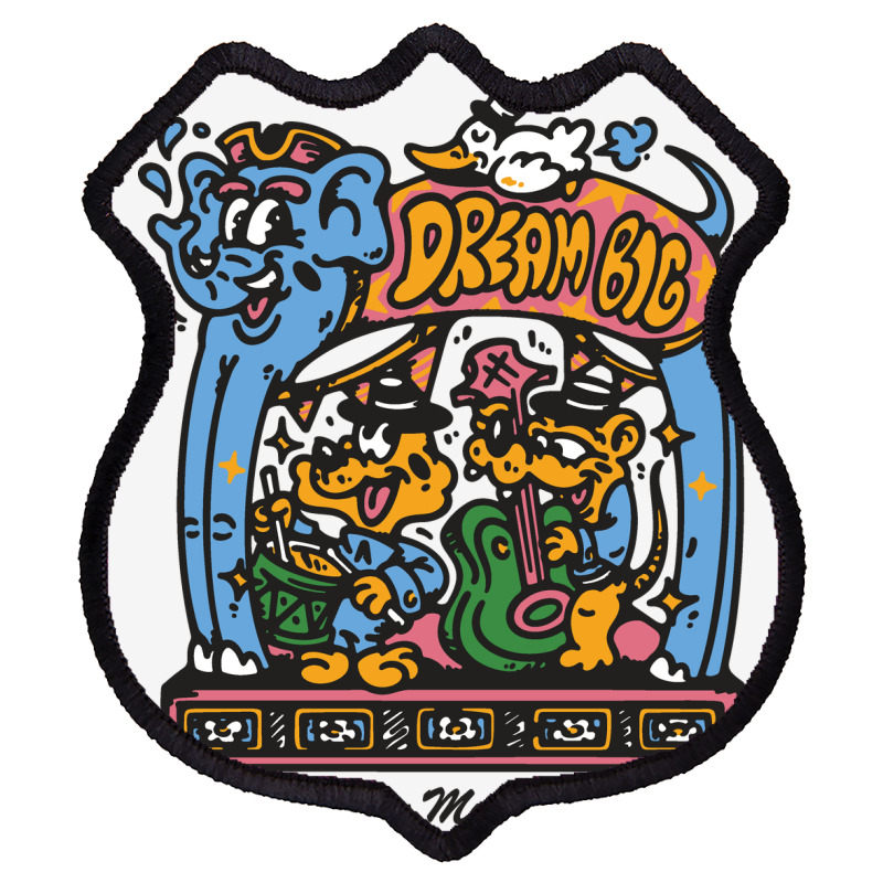 Dream Big Shield Patch | Artistshot