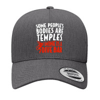 Some People's Bodies Are Temples Mine Is A Dive Bar T Shirt Yupoong Trucker Cap | Artistshot