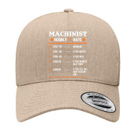 Machinist Hourly Rate Machining Yupoong Trucker Cap | Artistshot