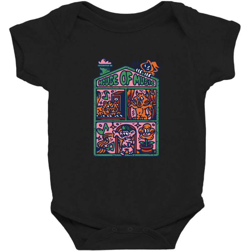 House Of Music Baby Bodysuit by Jasetas | Artistshot