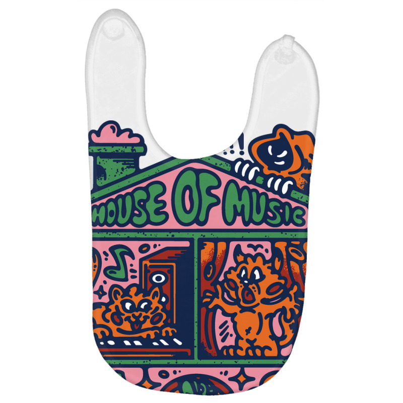 House Of Music Baby Bibs by Jasetas | Artistshot