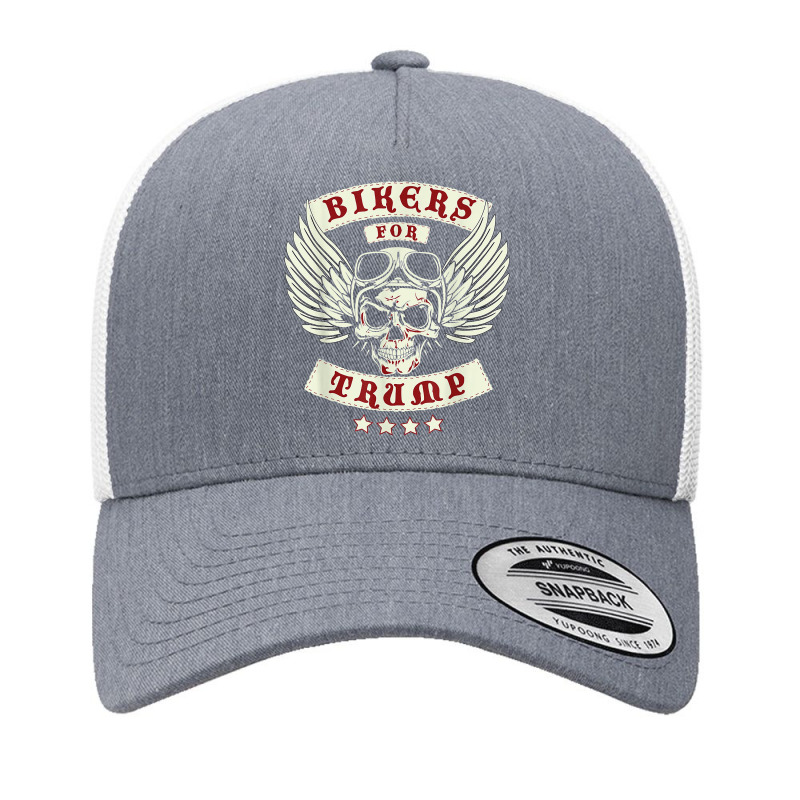 Trump 2020 Bikers For Trump T Shirt Yupoong Trucker Cap | Artistshot