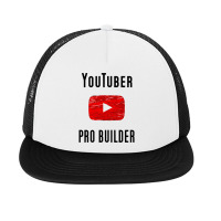 Youtuber Pro Builder Foam Snapback Hat | Artistshot