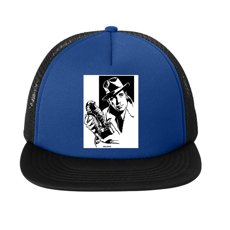 Birthday Bogart Man Men Women Foam Snapback hat by ArtistMarquis | Artistshot