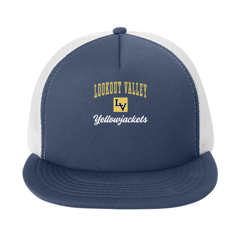 Lookout Valley High School Yellowjackets C3 Foam Snapback hat by CarlFuller | Artistshot