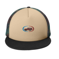 Merica Motors - Distressed For Darks Foam Snapback Hat | Artistshot