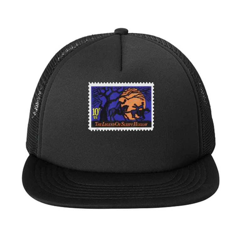 Folktale Art The Legend Of Sleepy Hollow Headless Horseman Foam Snapback hat by TacitaSylvester | Artistshot