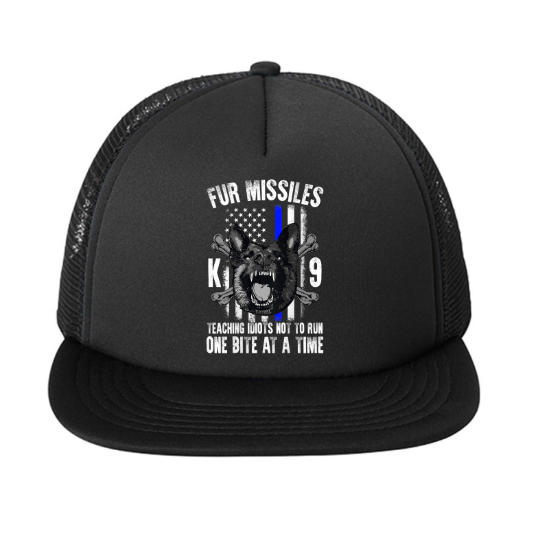 Fur Missiles Teaching Idiots Not To Run One Bite At A Time Foam Snapback hat by LorettaSharron | Artistshot