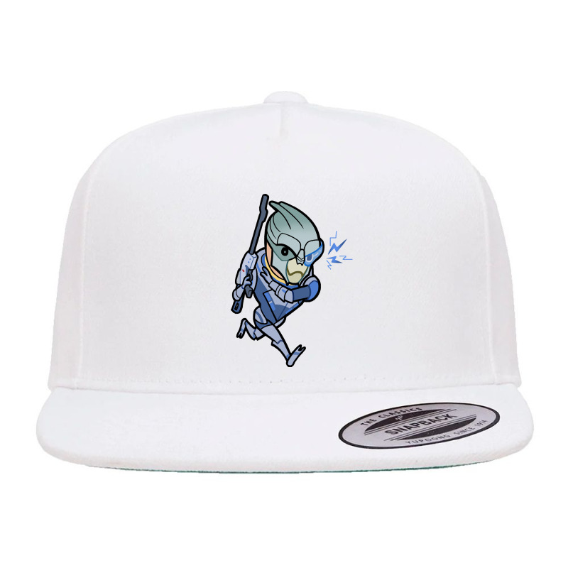 Garrus Vakarian 5 panel snapback cap by SilviaMartinez | Artistshot