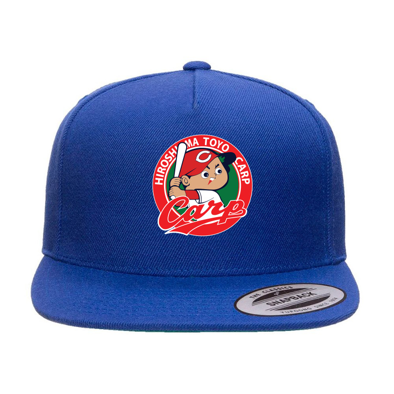 Hiroshima Toyo Carp 5 Panel Snapback Cap | Artistshot