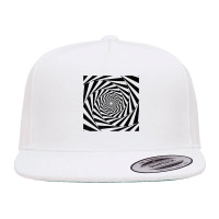 Spiral Abstract Hypnosis Zone Shirt 5 Panel Snapback Cap | Artistshot