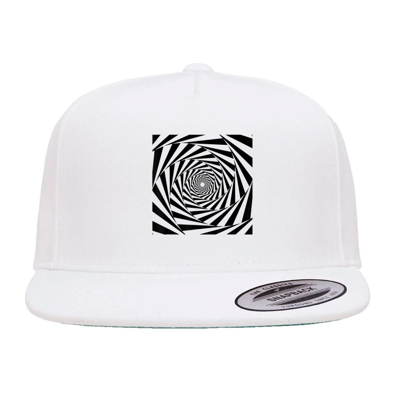 Spiral Abstract Hypnosis Zone Shirt 5 panel snapback cap by cm-arts | Artistshot