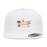 Rugrats, Distressed   Rugrats 5 Panel Snapback Cap | Artistshot