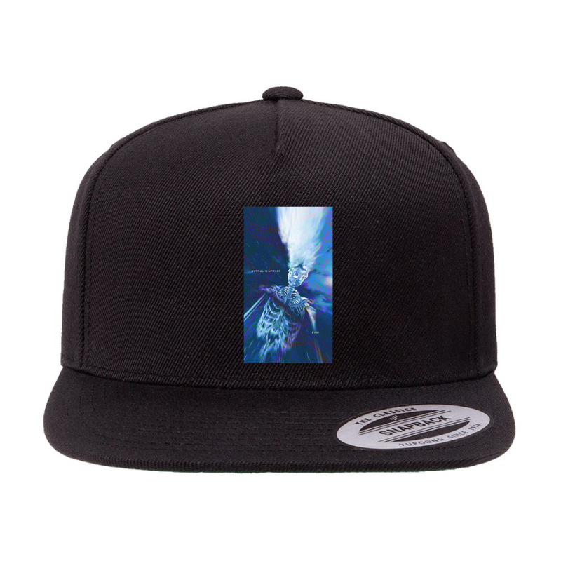 Machine Elves Alien Fantasy 5 Panel Snapback Cap | Artistshot