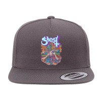 Ghost   Seven Inches Of Satanic Panic Pullover Hoodie 5 Panel Snapback Cap | Artistshot