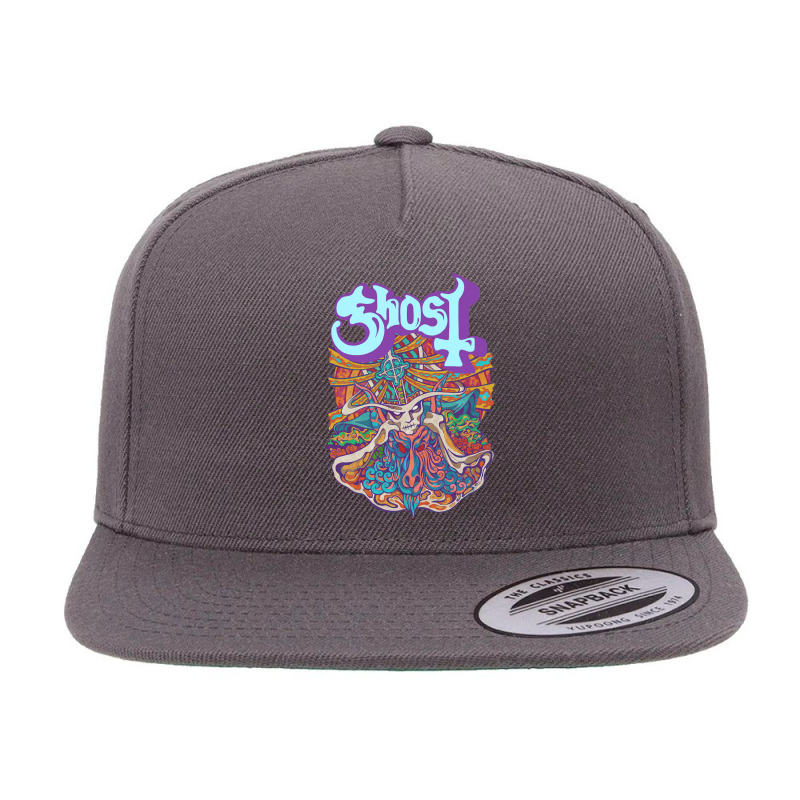 Ghost   Seven Inches Of Satanic Panic Pullover Hoodie 5 panel snapback cap by nyxexaelaewe7 | Artistshot