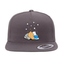 Milk Mocha Bear Sleeping Under The Stars Love Kiss Valentine 5 Panel Snapback Cap | Artistshot