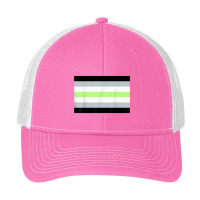 Agender Pride Flag National Pride Gift Pa Trucker Cap | Artistshot