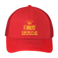 Im A It Analyt Premium T Shirt Pa Trucker Cap | Artistshot