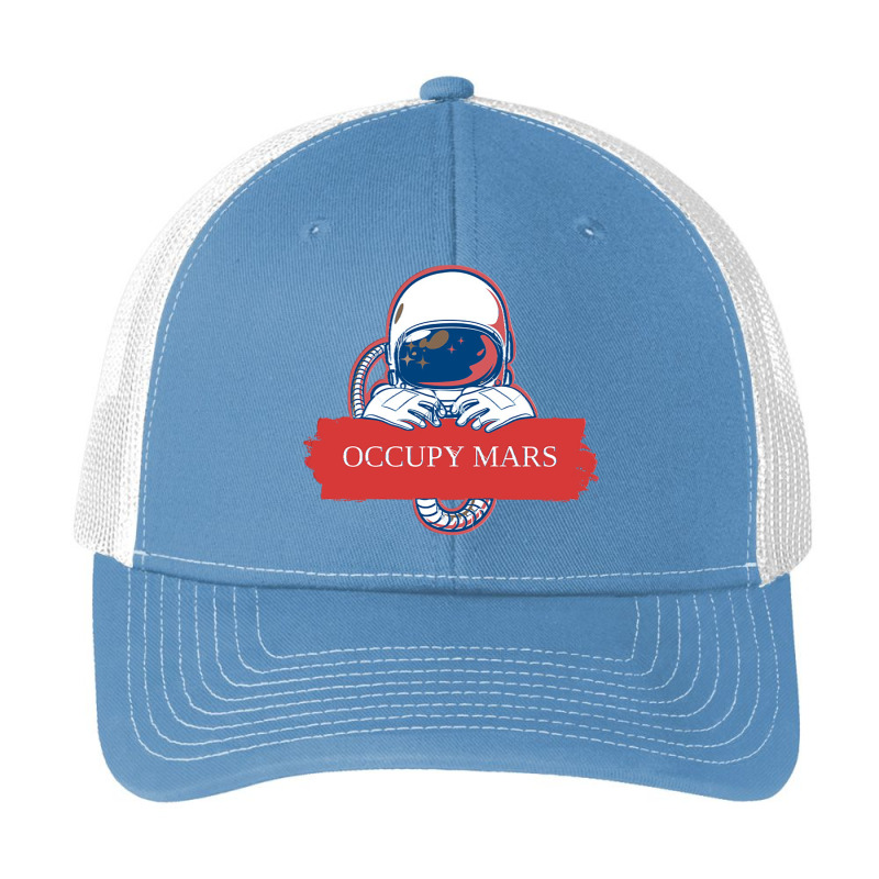 Occupy Mars Colonisation Space Exploration Space Race Shirt Pa Trucker Cap | Artistshot