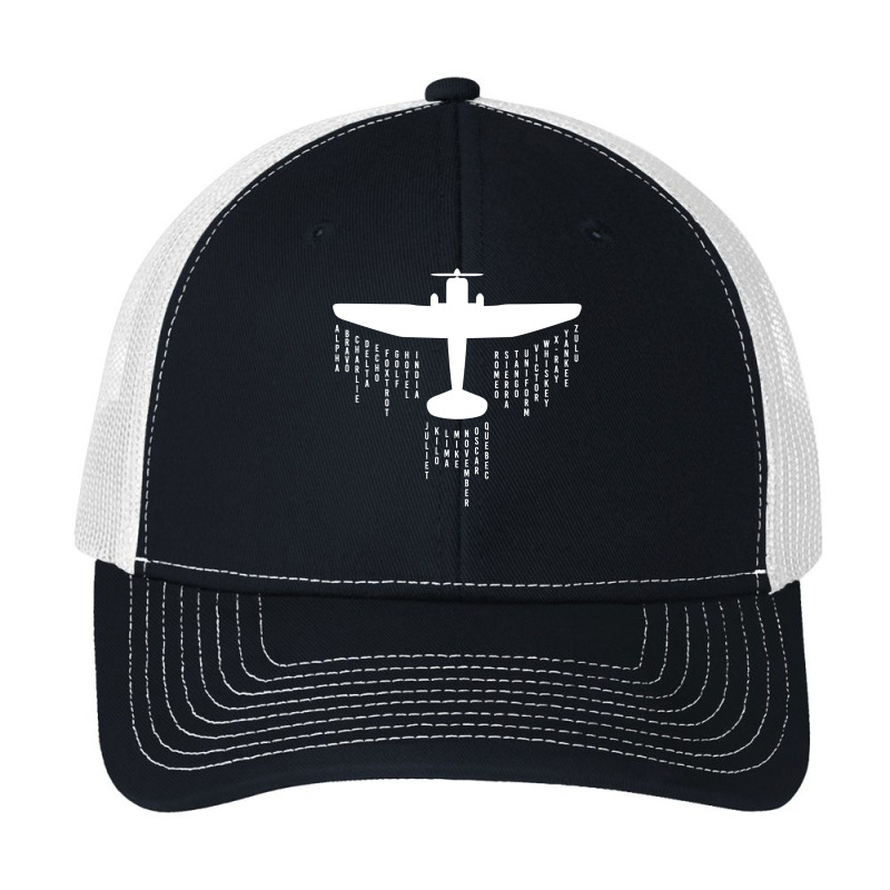 Phonetic Alphabet   Pilot Airplane Pa Trucker Cap | Artistshot