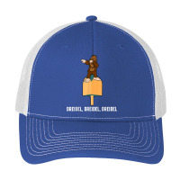 Bigfoot Dabbing Dreidel Funny Hanukkah Jewish Shirt Pa Trucker Cap | Artistshot