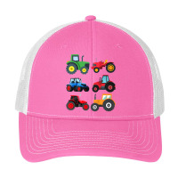 Kids 6 Tractors Agricultural Machinery Combine Harvester T Shirt Pa Trucker Cap | Artistshot