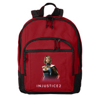 Injustice 2   Supergirl Supergirl Basic Backpack | Artistshot