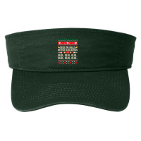 Deck The Halls With Beta Blockers Nurse Ugly Christmas Sweatshirt Fashion Visor | Artistshot