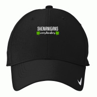 Shenanigans Coordinator  Saint Irish Pats St, Patrick's Day Nike Dri-fit Cap | Artistshot