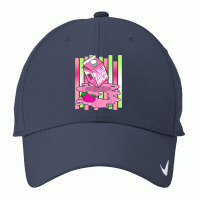 Vintage 90s Japanese Kawaii Strawberry Milkshake Graphic T Shirt Nike Dri-fit Cap | Artistshot