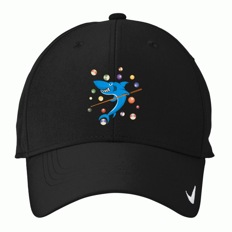 Billiard Shark 8 Ball Player Pool Table Cue Stick Snooker Characters V Nike Dri-fit Cap | Artistshot