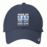 Gnome One Fights Alone Child Abuse Prevention Awareness Nike Dri-fit Cap | Artistshot