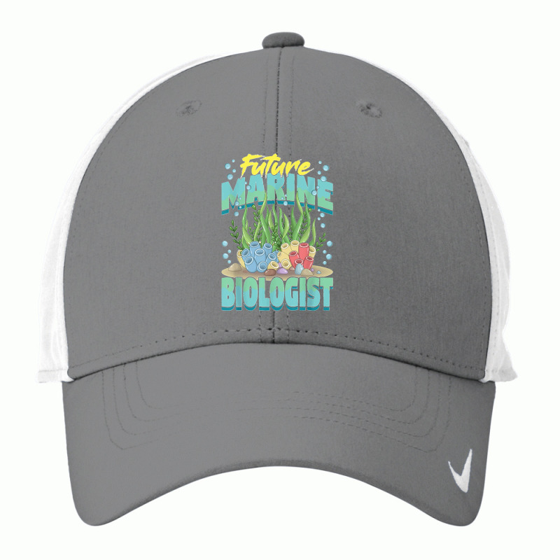 Future Marine Biologist Ocean Life Marine Biology Student Nike Dri-fit Cap | Artistshot