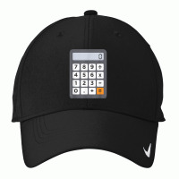 Funny Accountant Halloween Costume Outfit Math Calculator T Shirt Nike Dri-fit Cap | Artistshot