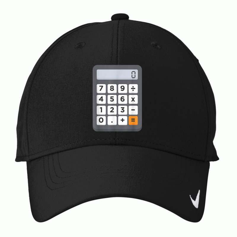 Funny Accountant Halloween Costume Outfit Math Calculator T Shirt Nike Dri-FIT Cap by rillanerby | Artistshot