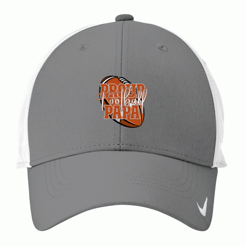 Proud Football Papa Family Matching Nike Dri-FIT Cap by pester | Artistshot