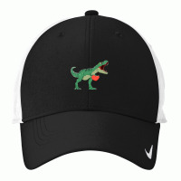 Boys Valentines Day  Kids Trex Dinosaur I Steal Hearts Nike Dri-fit Cap | Artistshot