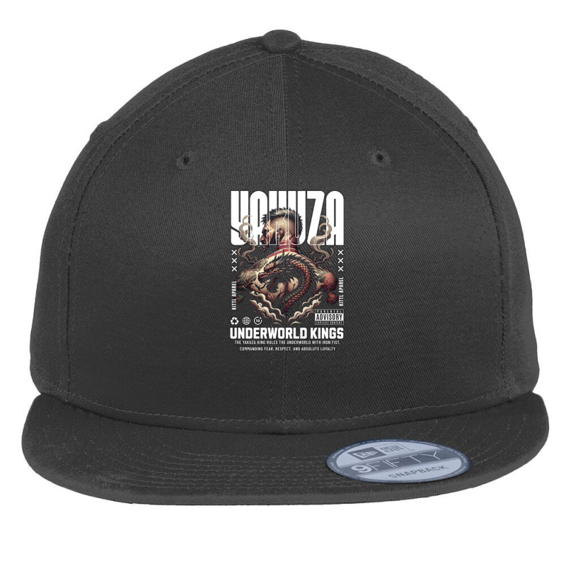 Yakuza Underwold Kings Flat Bill Snapback Cap | Artistshot