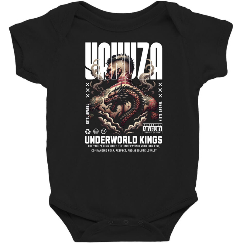 Yakuza Underwold Kings Baby Bodysuit by RamaArt | Artistshot