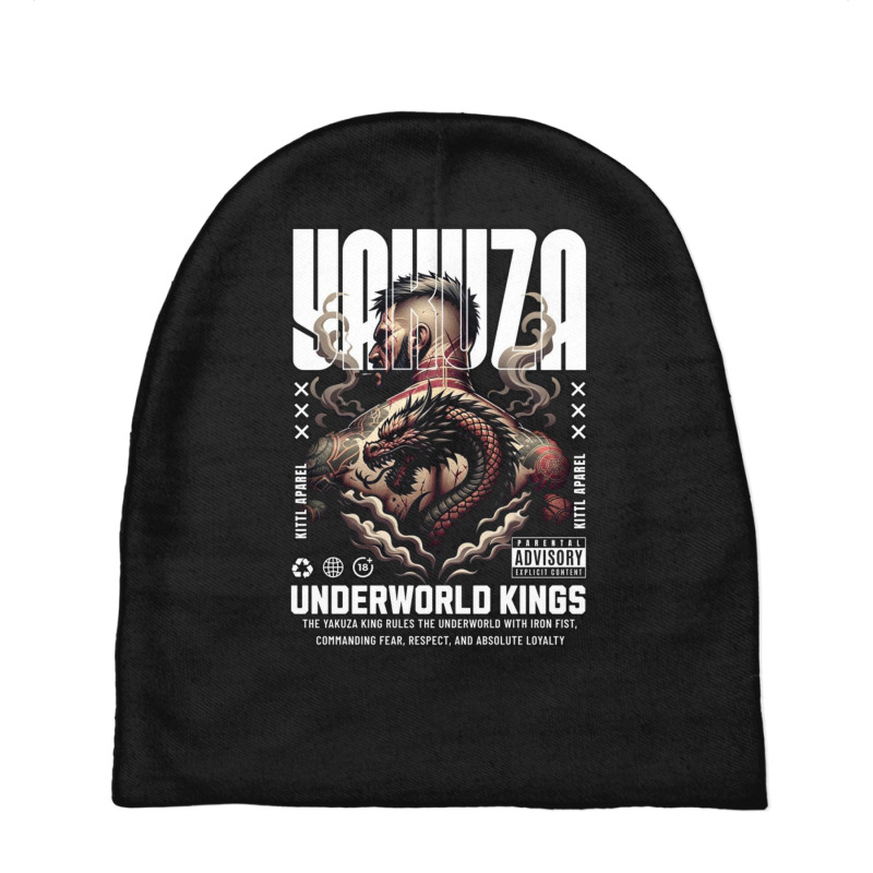 Yakuza Underwold Kings Baby Beanies by RamaArt | Artistshot