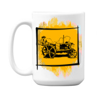 Old Tractor 15 Oz Coffee Mug | Artistshot